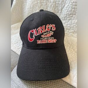 Carlo’s Bake Shop, Cake Boss, Black & Red Embroidered Dad Hat